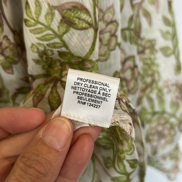 MISA Los Angeles Clio Top in Green Goddess. - Picture 8 of 12